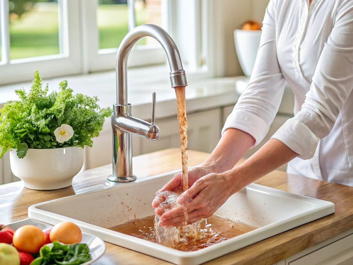 ⏰Anti-Splash Kitchen Faucet Filter for Sediment & Rust Removal