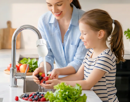 ⏰Anti-Splash Kitchen Faucet Filter for Sediment & Rust Removal